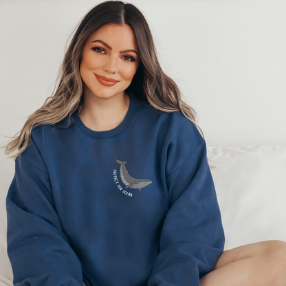 Protect Our Ocean Whale Sweater