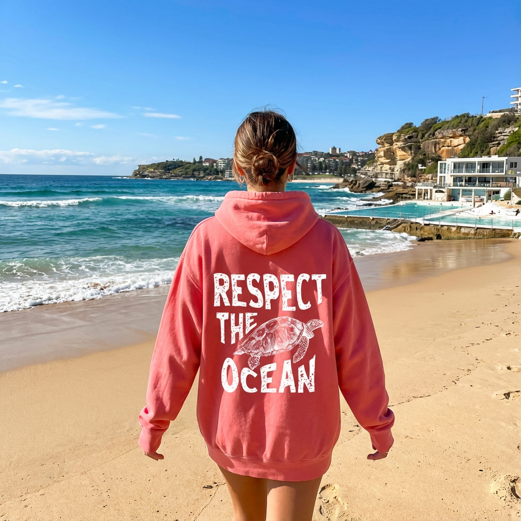Respect The Ocean Hoodie
