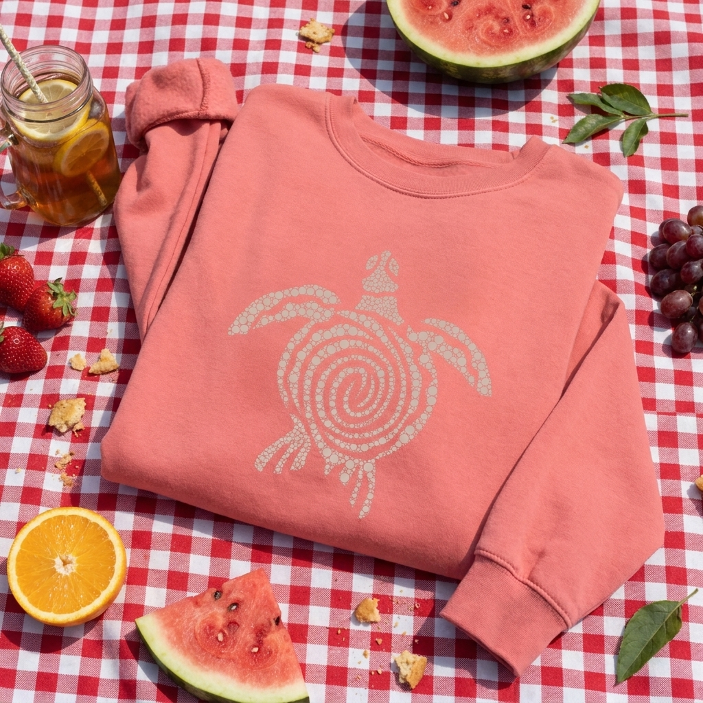 Ocean Turtle Sun Sweatshirt