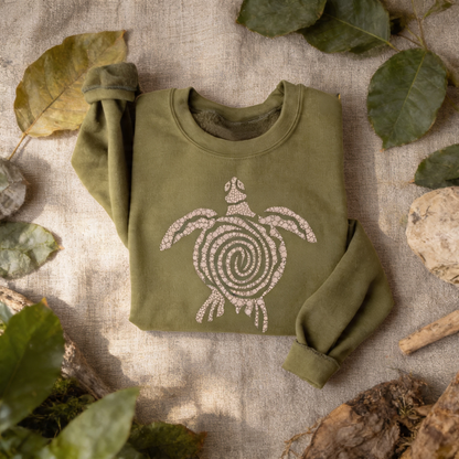 Ocean Turtle Sun Sweatshirt