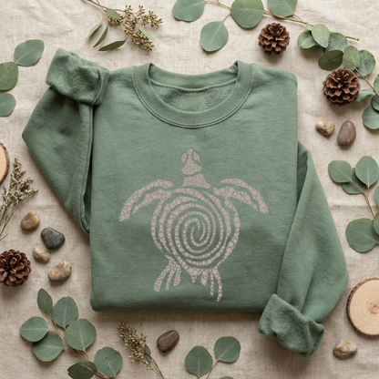 Ocean Turtle Sun Sweatshirt