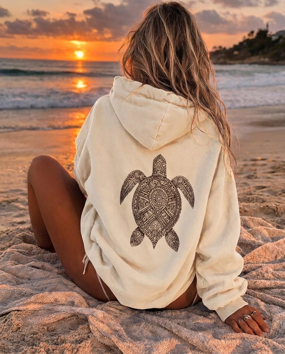 Turtle Mandala Hoodie