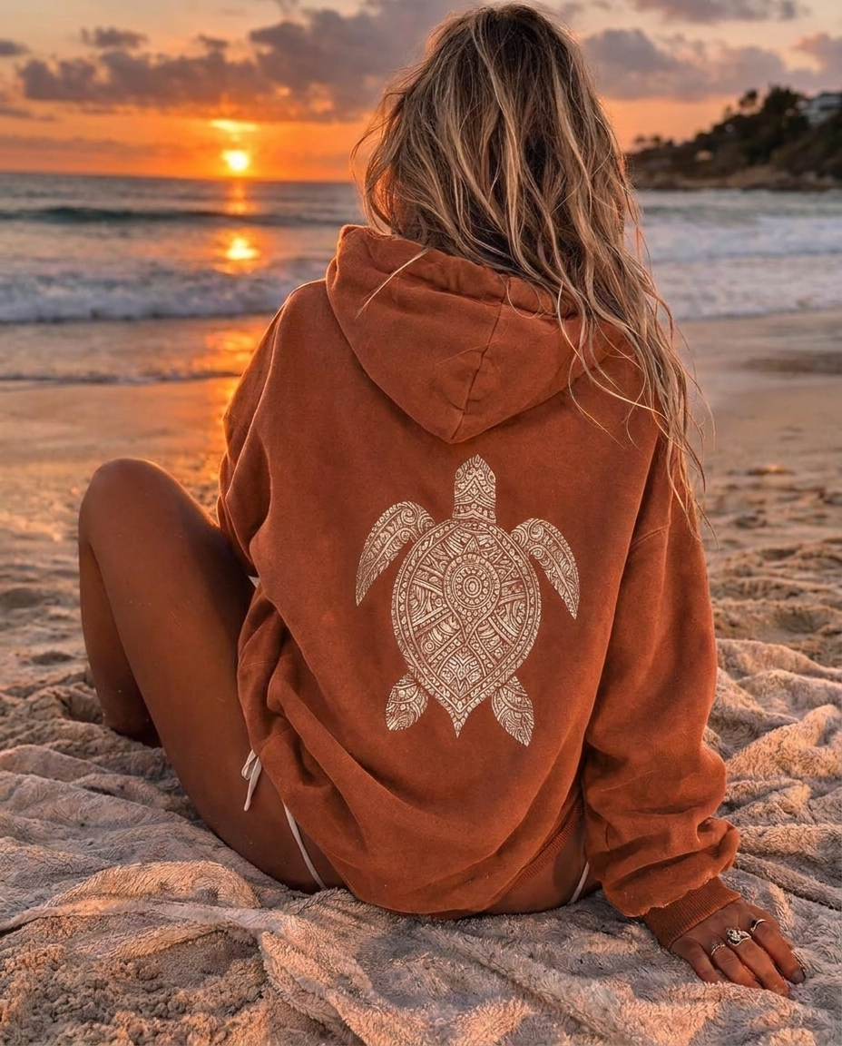 Turtle Mandala Hoodie