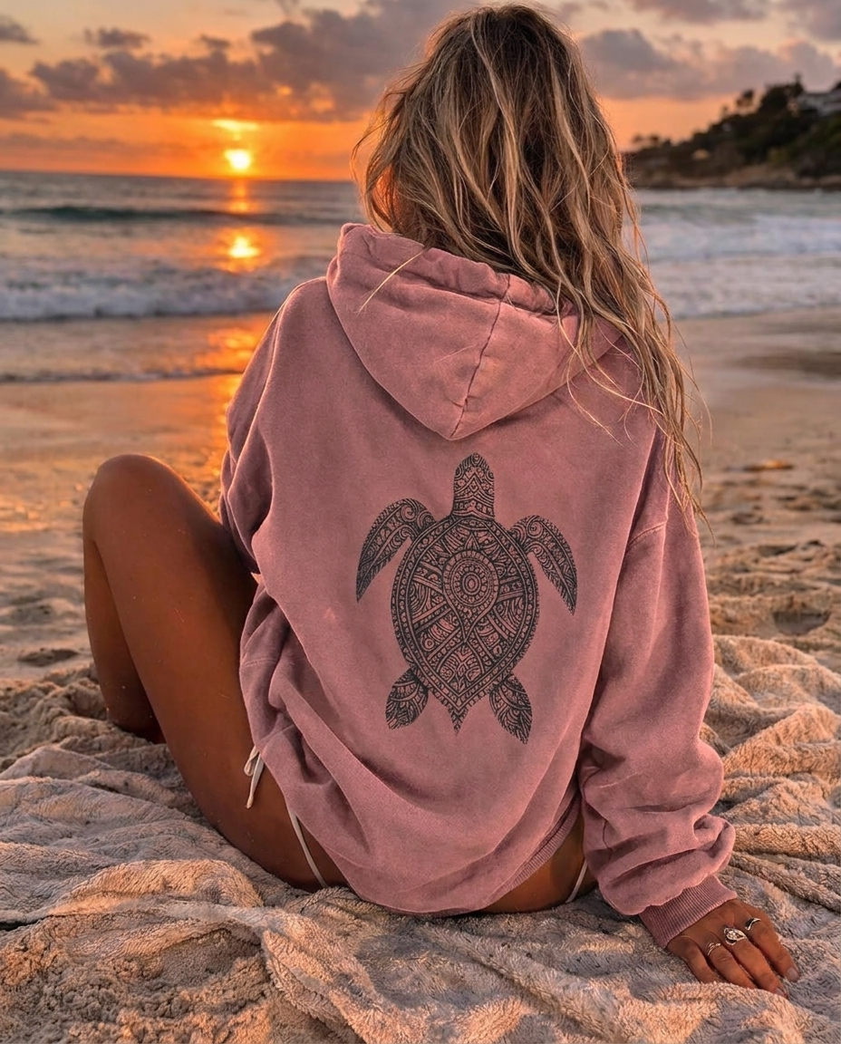 Turtle Mandala Hoodie