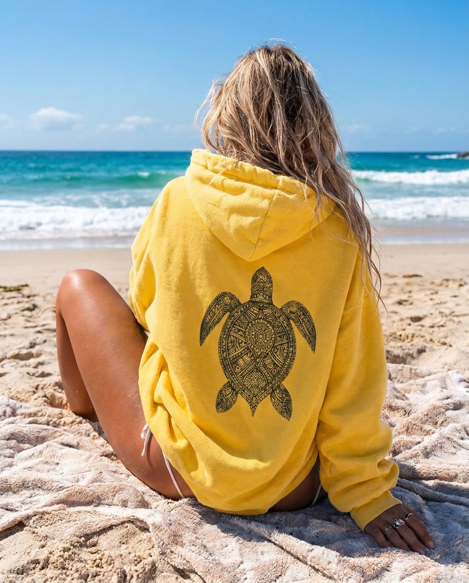 Turtle Mandala Hoodie