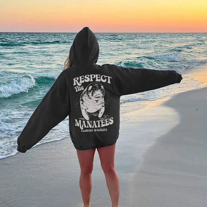 Respect The Manatees Hoodie