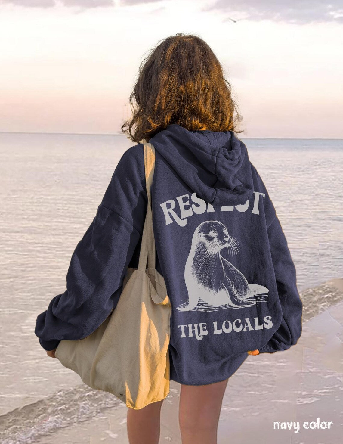 Respect The Locals Seal Hoodie