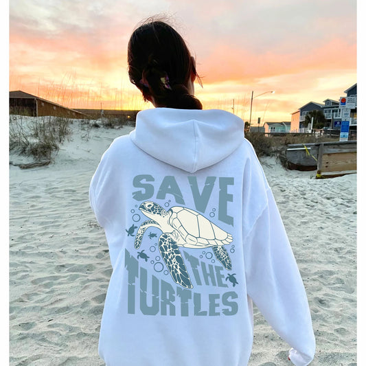 Save The Turtles Hoodie V7