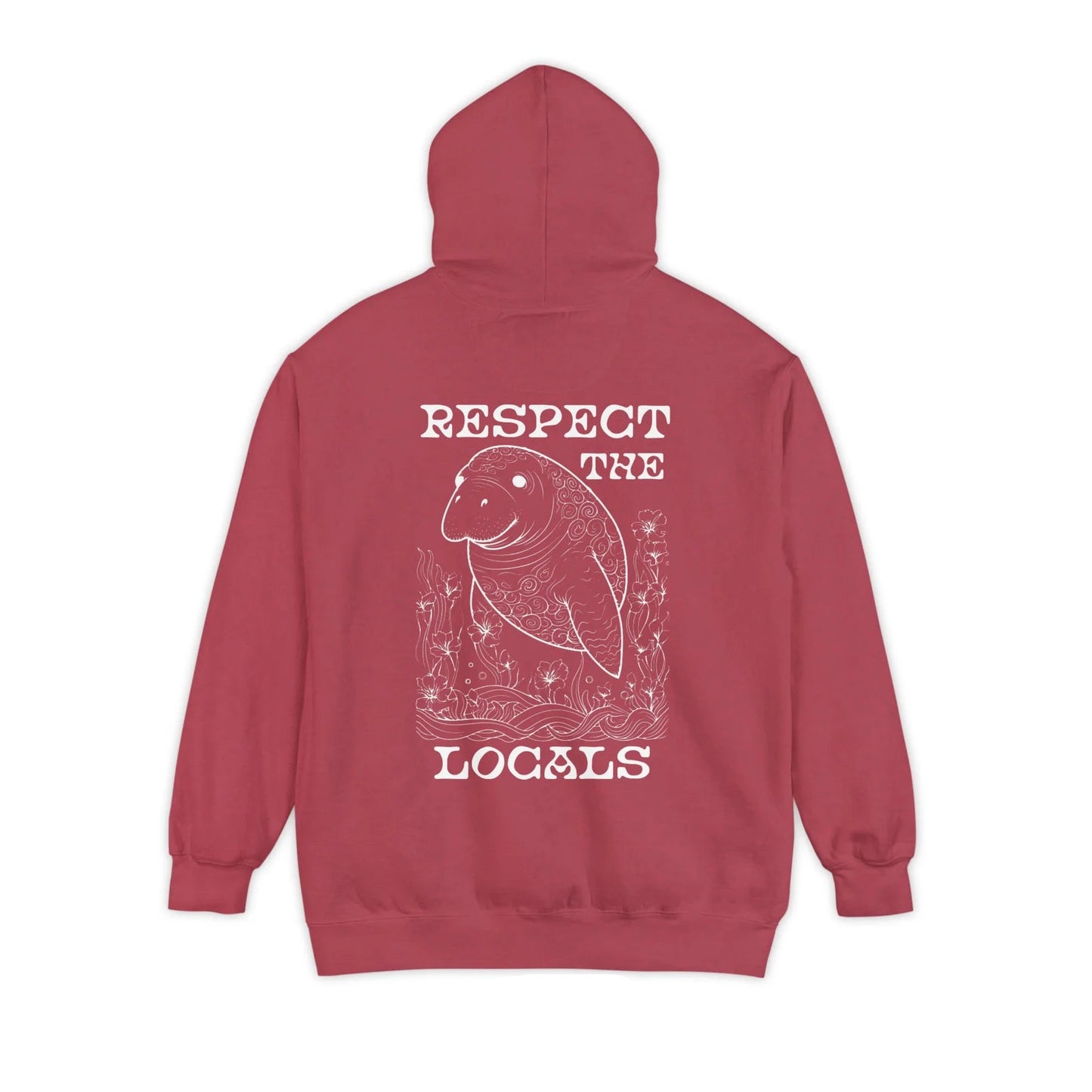 Respect The Locals Manatee Hoodie V3