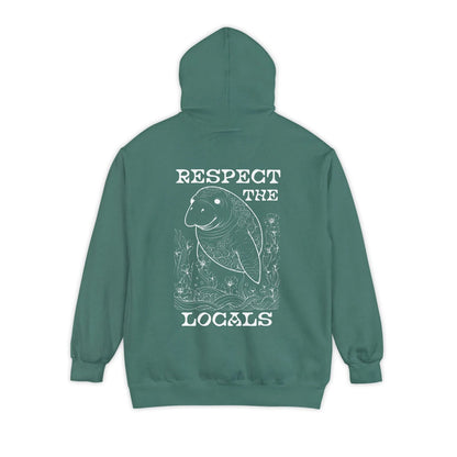 Respect The Locals Manatee Hoodie V3