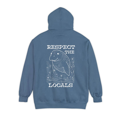 Respect The Locals Manatee Hoodie V3