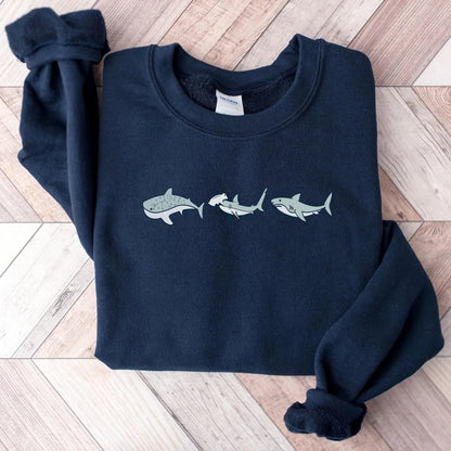 Minimalist Shark Sweater