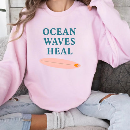 Ocean Waves Sweater