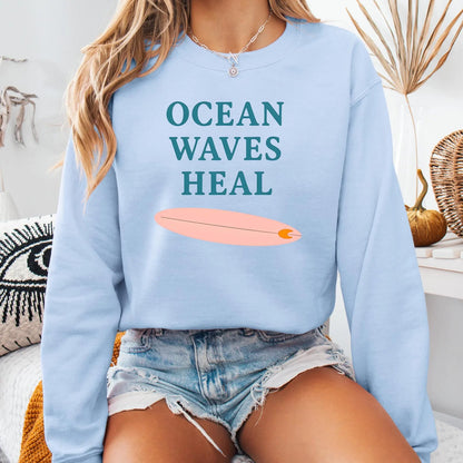 Ocean Waves Sweater