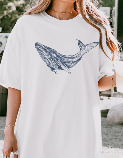 Vintage Whale Tee V2