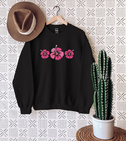 Hibiscus Flower Sweater V2