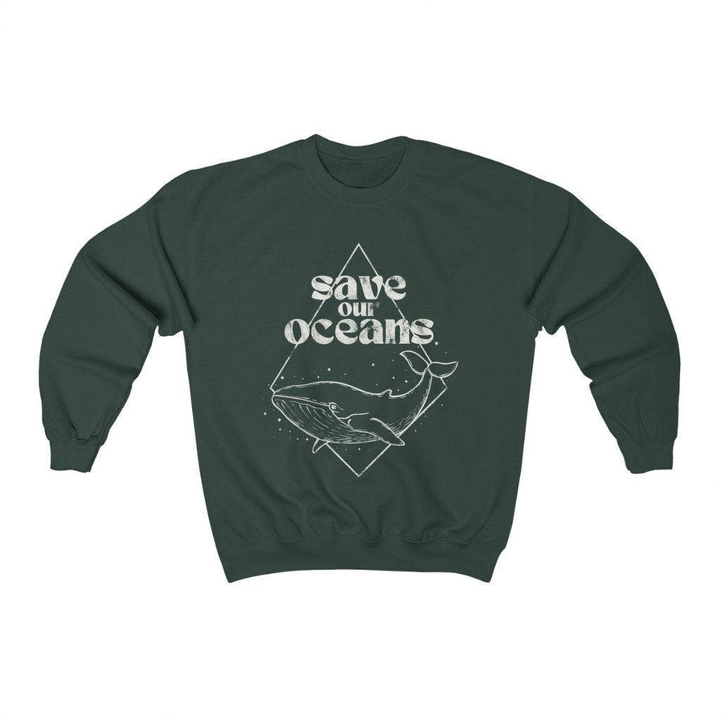 Save The Oceans Whale Sweater