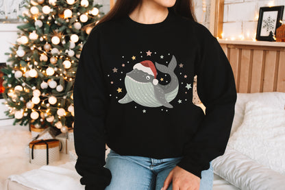 Whale Christmas Sweater