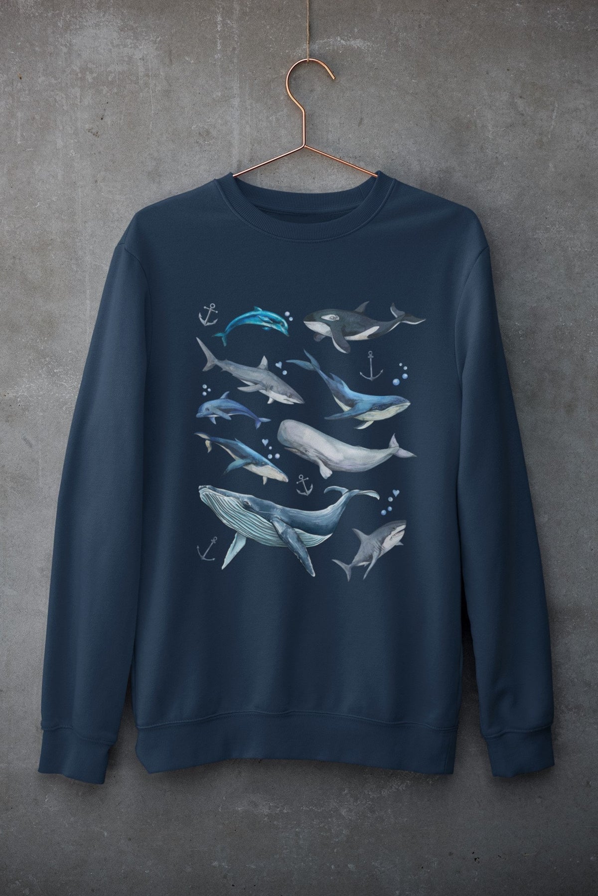The Whale Crewneck Sweatshirt