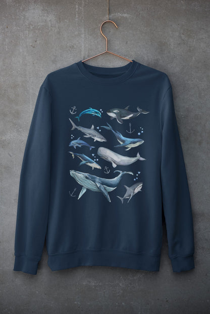 The Whale Crewneck Sweatshirt