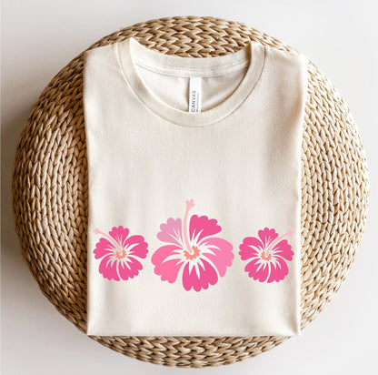 Hibiscus Flower Tee V4