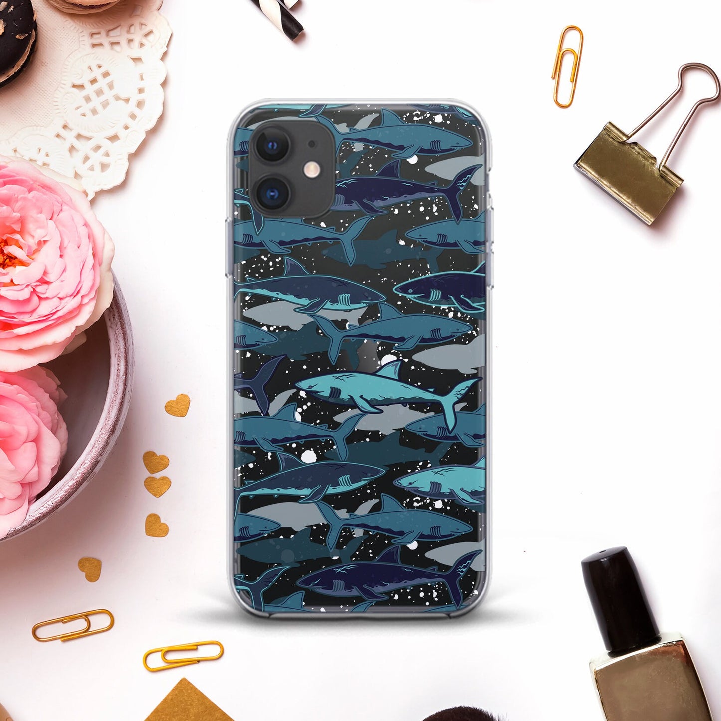 Sharks iPhone Case