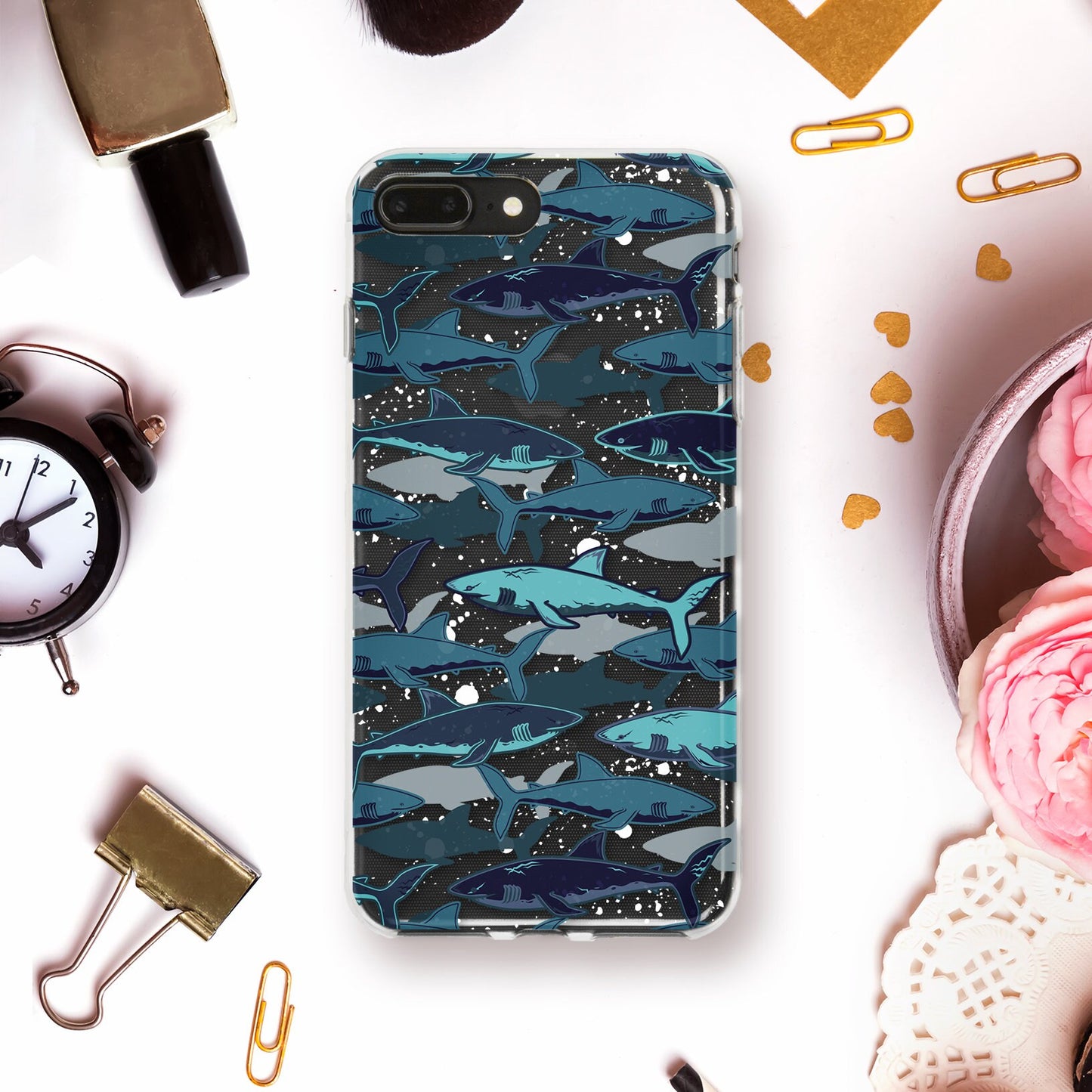 Sharks iPhone Case