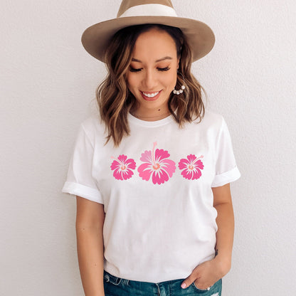 Hibiscus Flower Tee V4