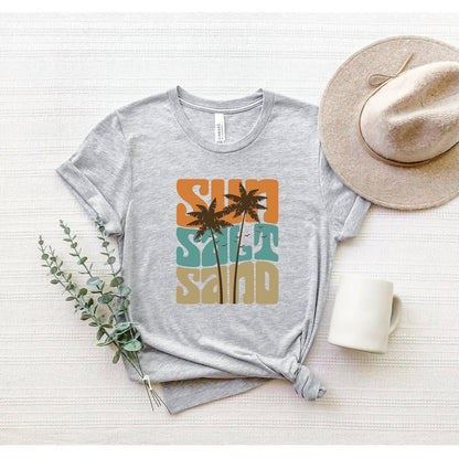 Sun Salt Sand Palm Tree Shirt