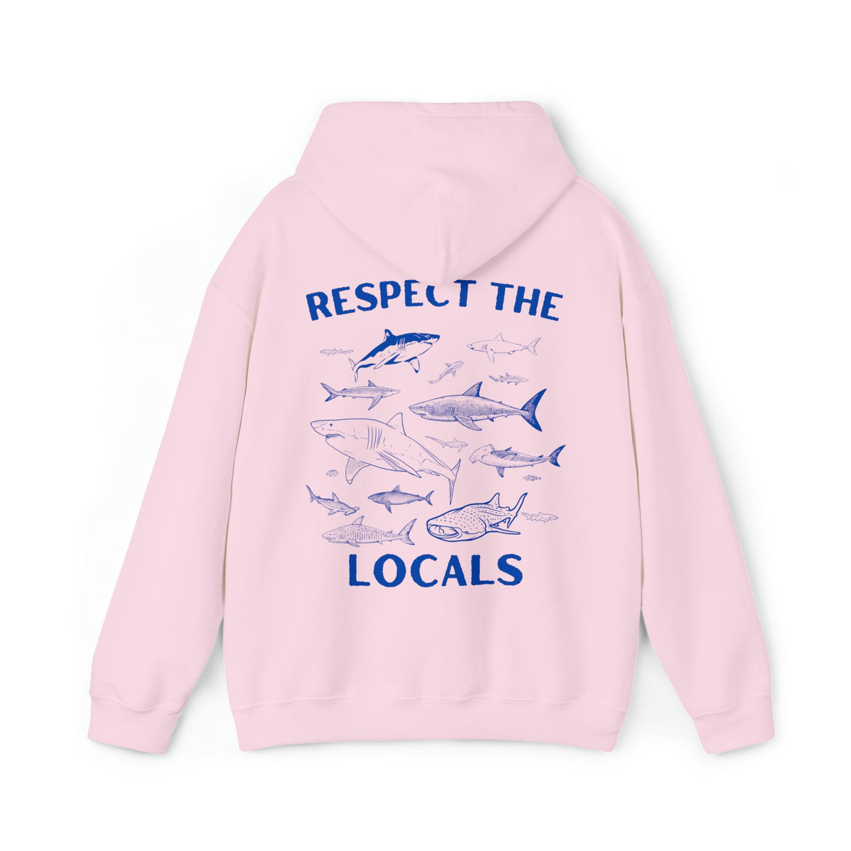 The Respect The Locals Shark Hoodie V12