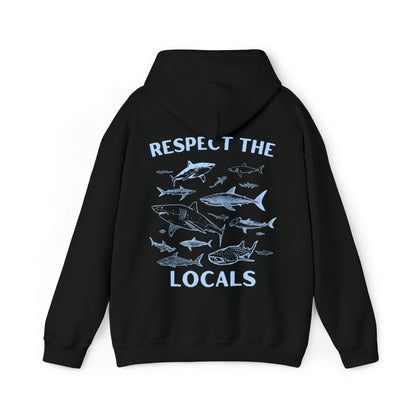 The Respect The Locals Shark Hoodie V12