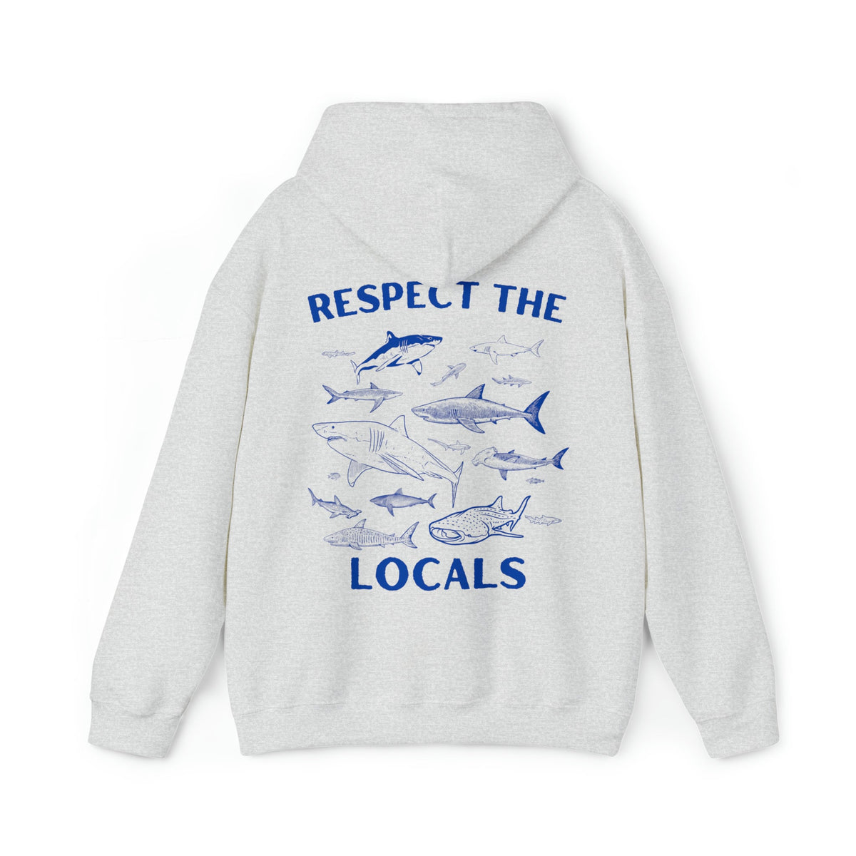 The Respect The Locals Shark Hoodie V12
