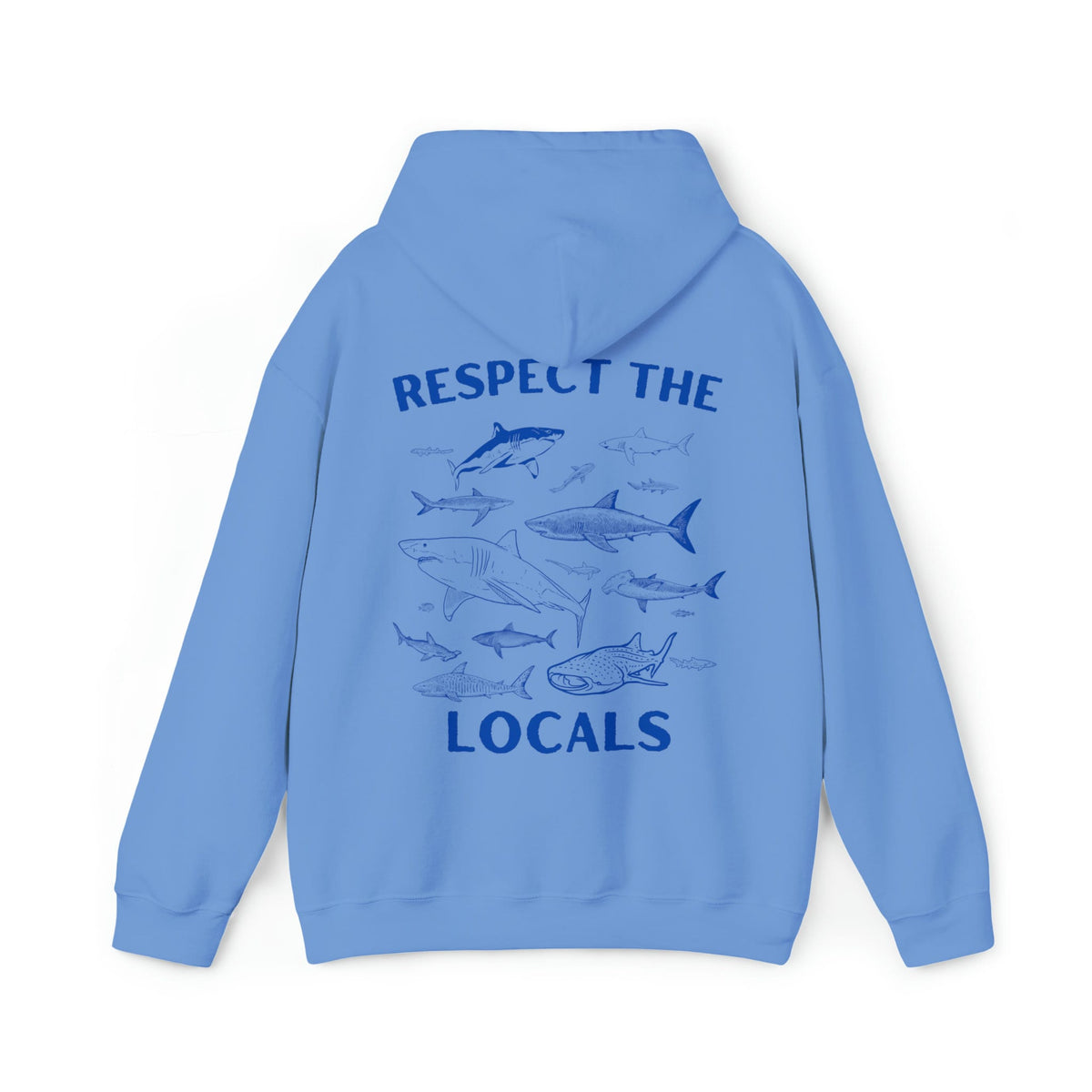 The Respect The Locals Shark Hoodie V12