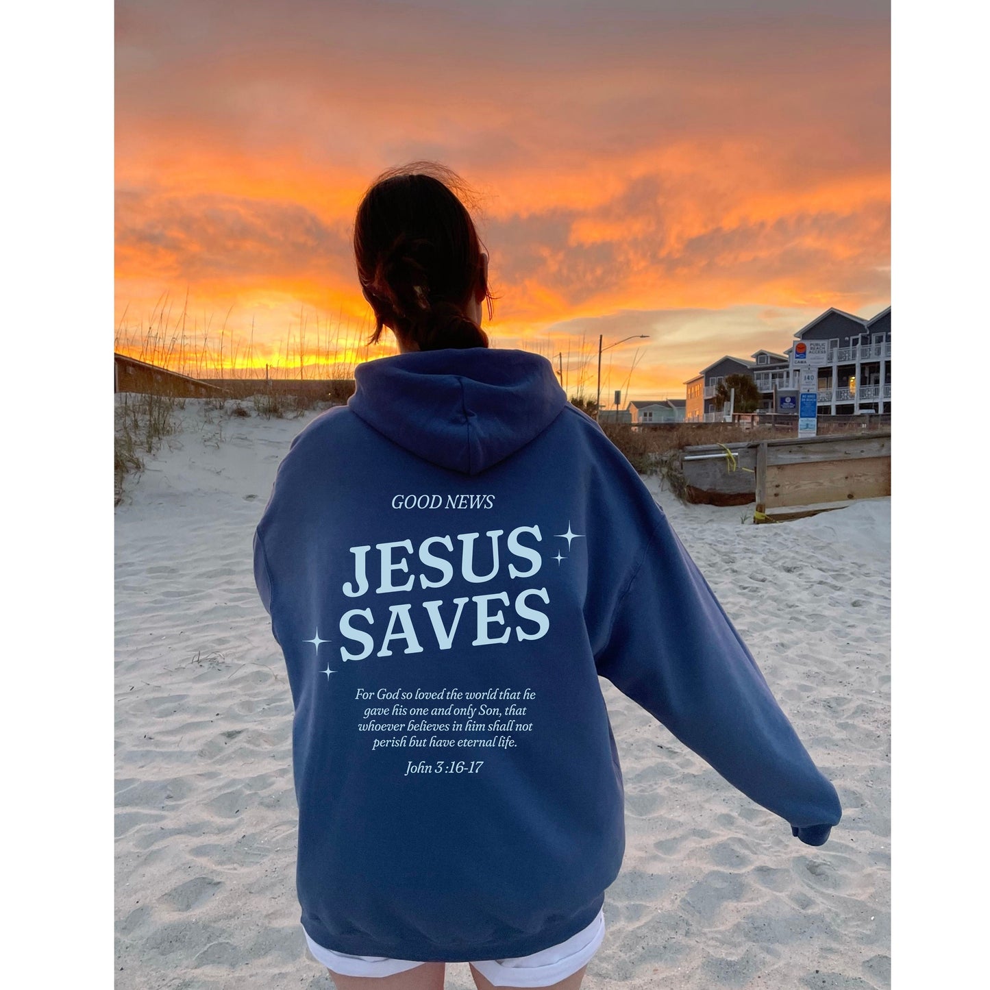 Jesus Saves Hoodie V15