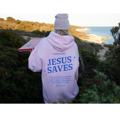 Jesus Saves Hoodie V14