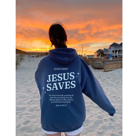 Jesus Saves Hoodie V14