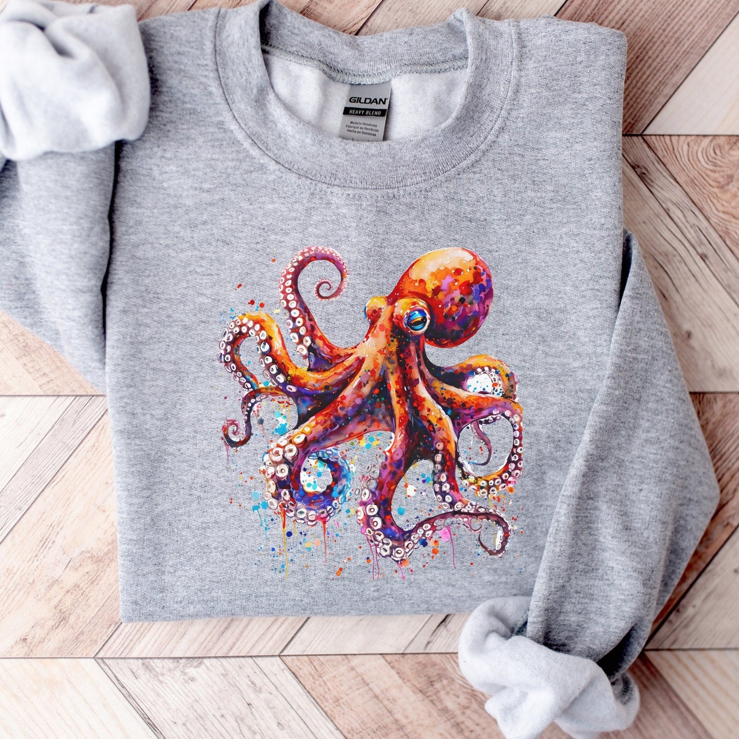 Octopus Vibrant Sweater