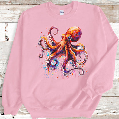 Octopus Vibrant Sweater