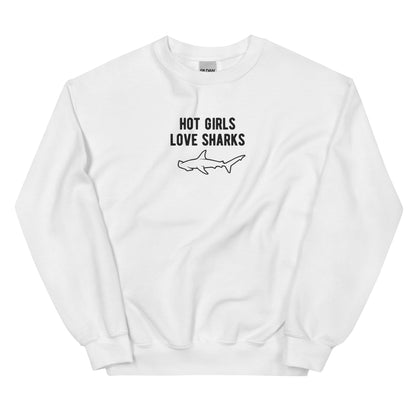 Hot Girls Love Sharks Sweater