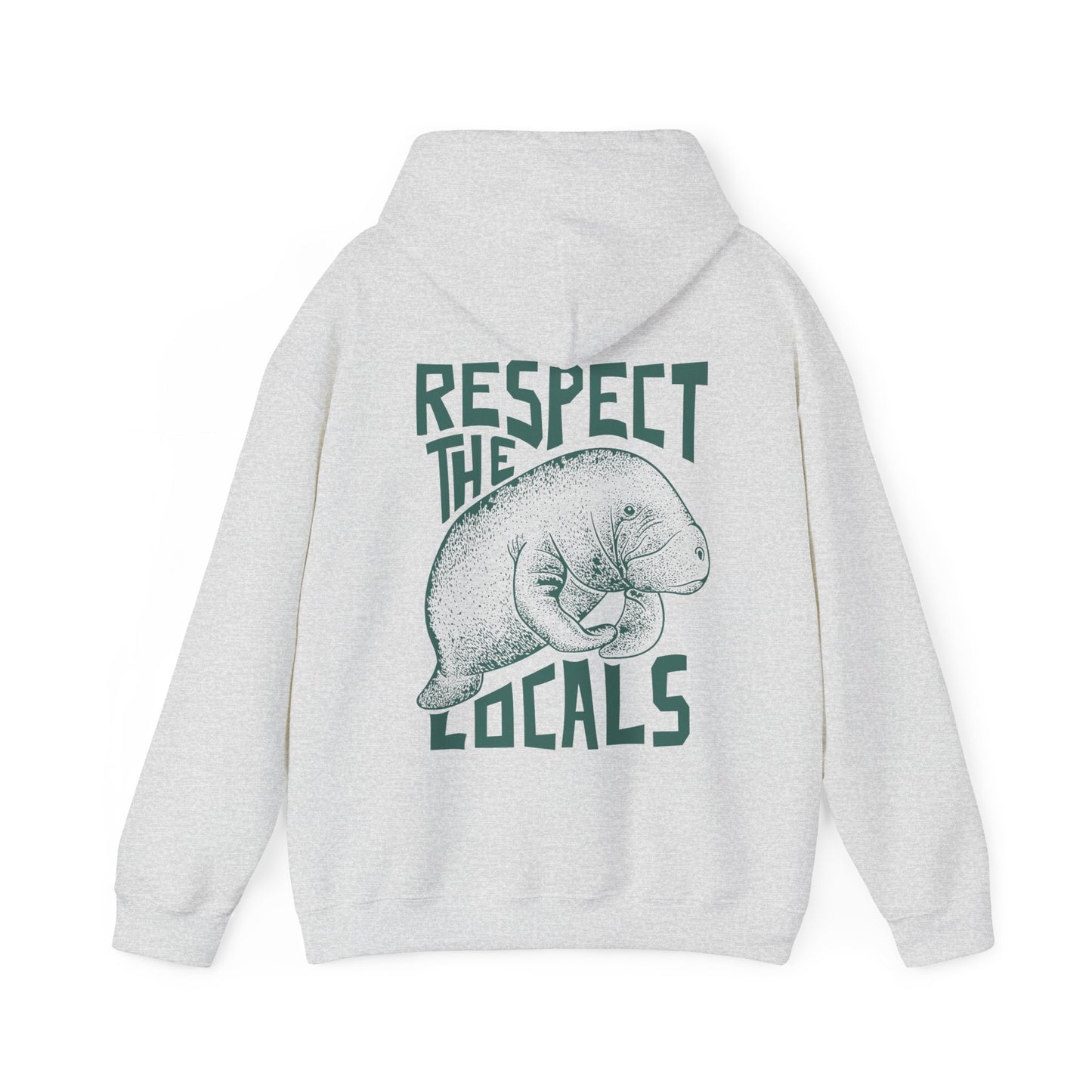 Respect The Locals Manatee Hoodie V2