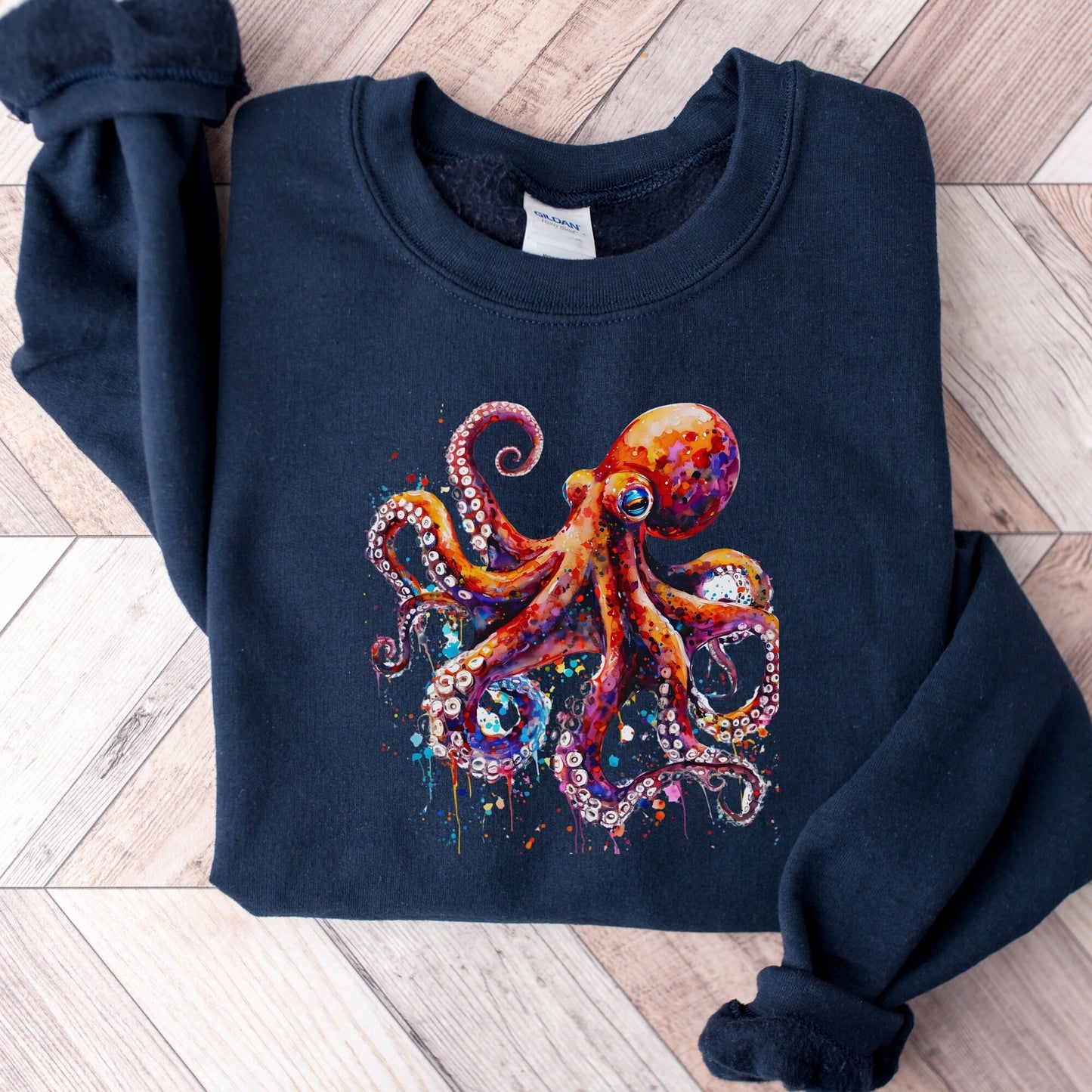 Octopus Vibrant Sweater