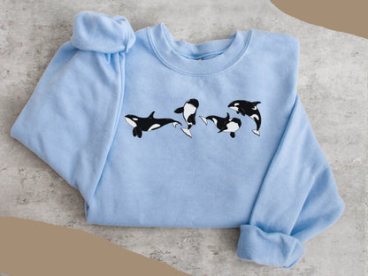 Orca Whale Sweater