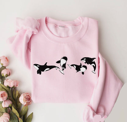 Orca Whale Sweatshirt V2