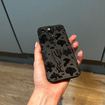 Sea Coral Black Case