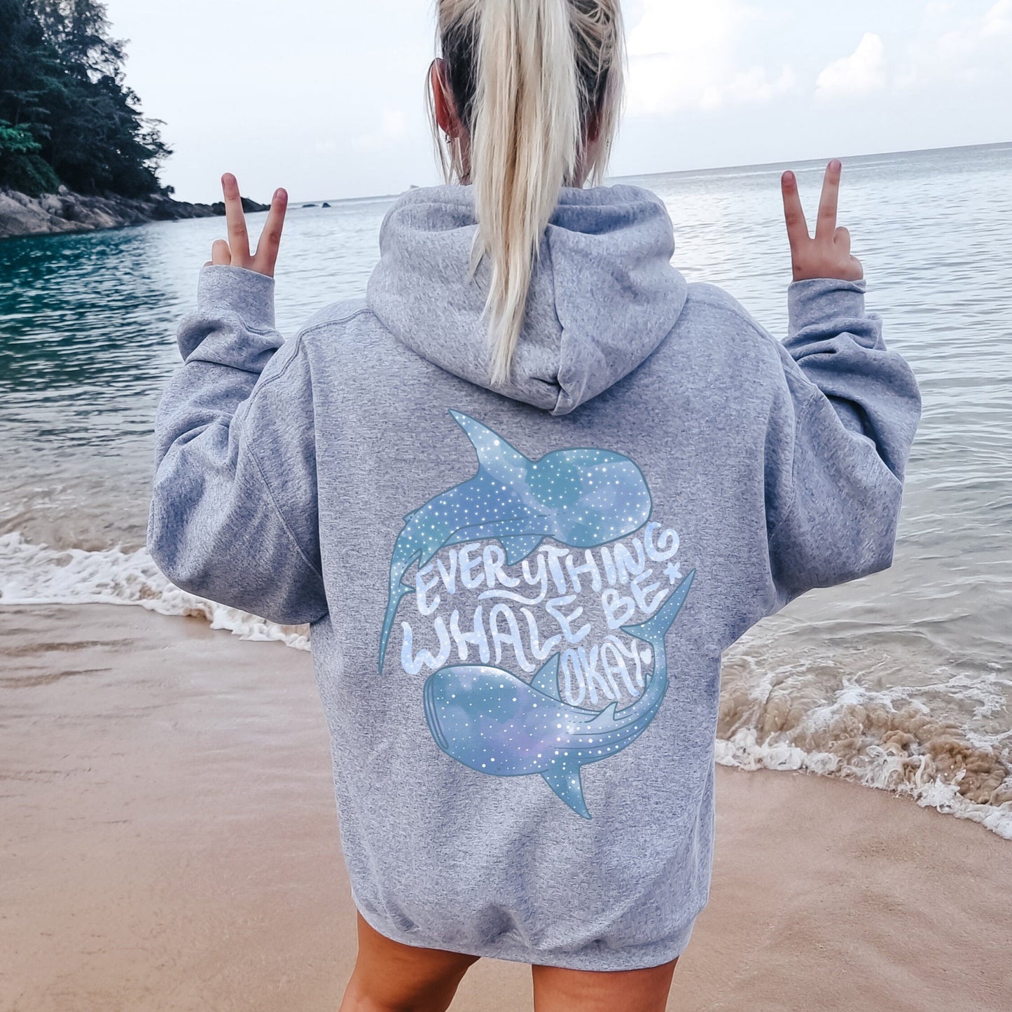 Everything Whale Be Okay Hoodie