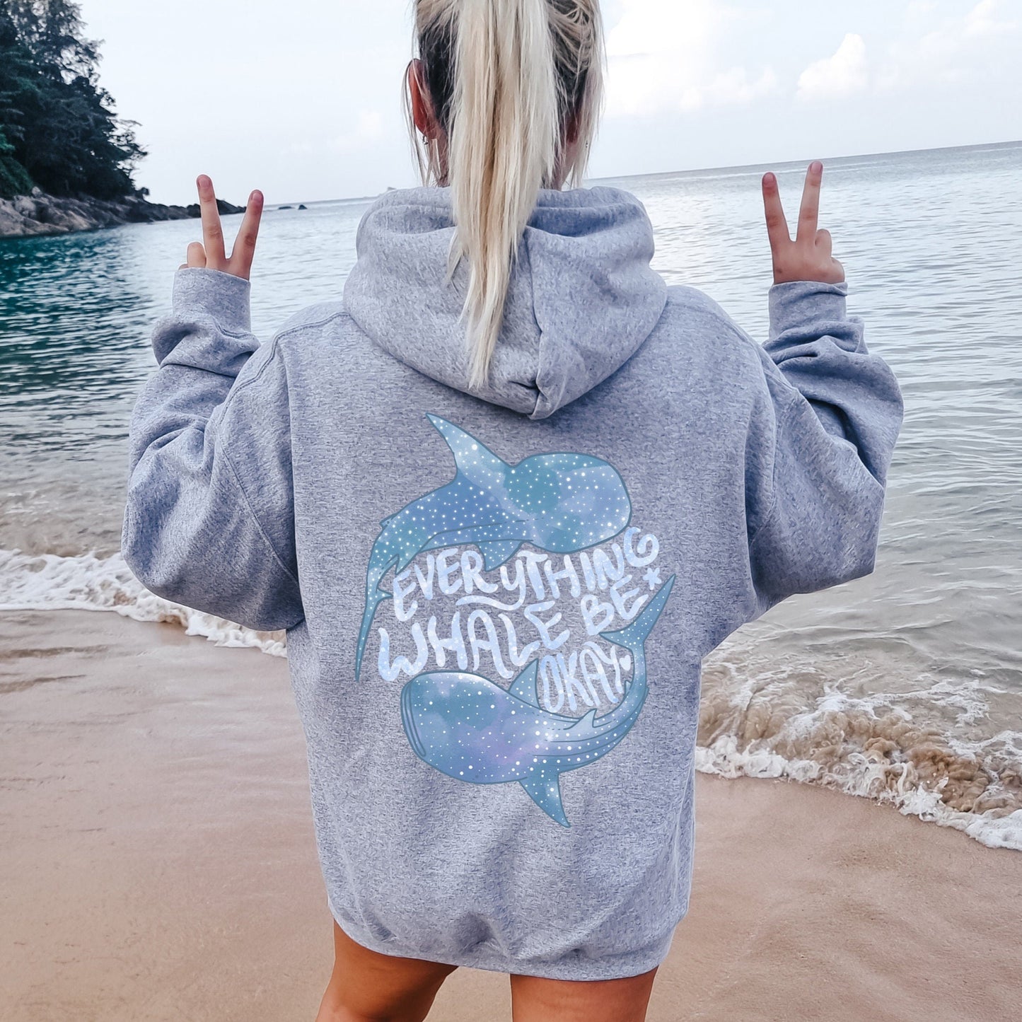Everything Whale Be Okay Hoodie