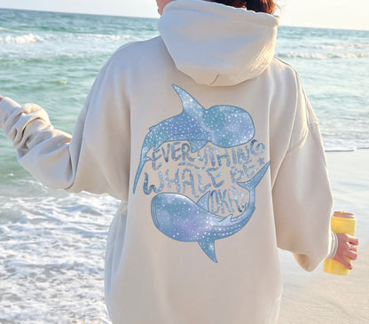 Everything Whale Be Okay Hoodie