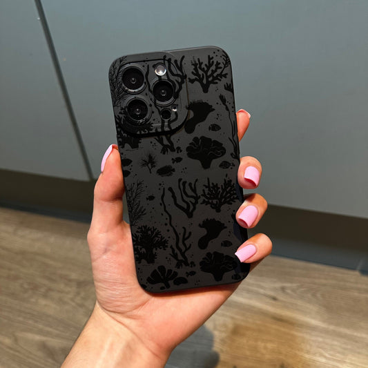 Sea Coral Black Case
