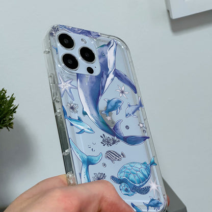 Dolphin Turtle Fish Case