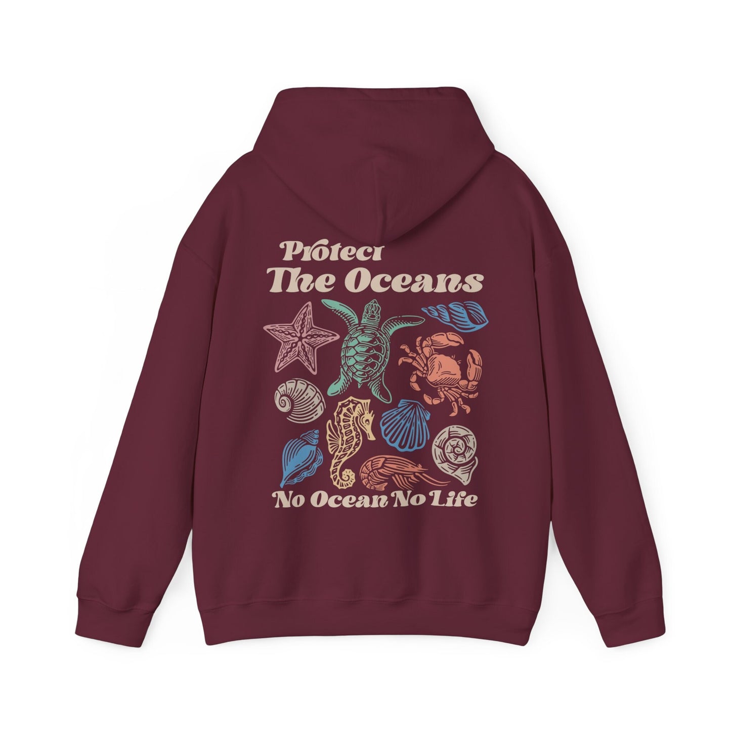 No Ocean No Life Hoodie